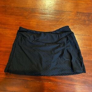 New! Women’s Cupshe Black Swim Skirt Bottom Size Large